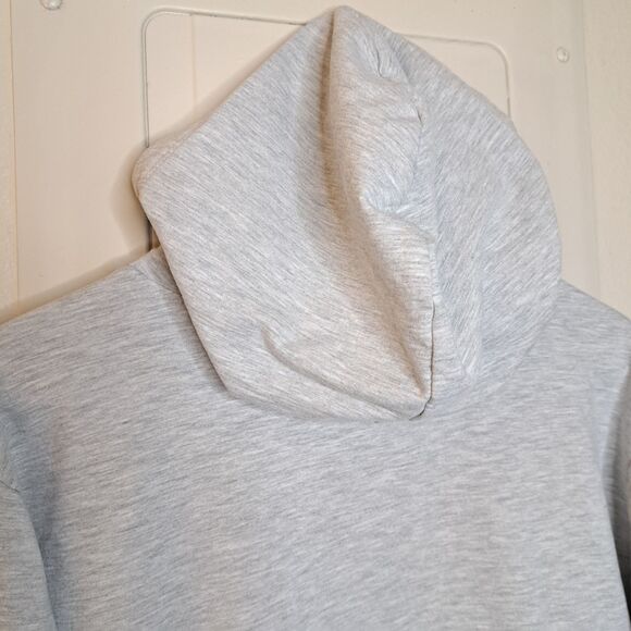 Z By Zella Women High Neck Hoodie Gray Soft With Pockets Size XS - Picture 10 of 10